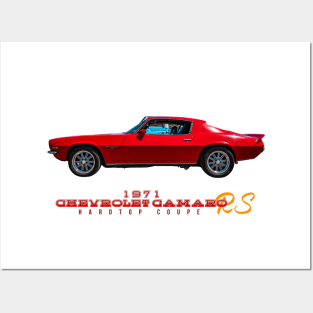 1971 Chevrolet Camaro RS Hardtop Coupe Posters and Art